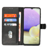 Bookstyle Wallet Cases Hülle Motorola Moto Edge 2021 Schwarz