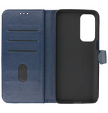 Bookstyle Wallet Cases Case Motorola Moto Edge 2021 Navy