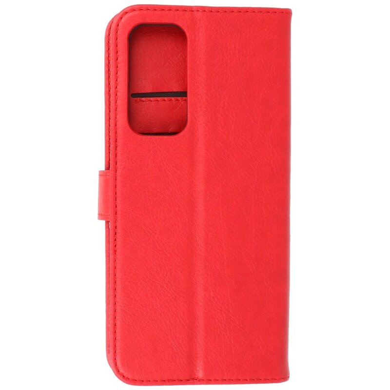 Bookstyle Wallet Cases Etui Motorola Moto Edge 2021 Rouge