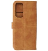 Bookstyle Wallet Cases Hoesje Motorola Moto Edge 2021 Bruin