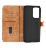 Custodie a portafoglio Bookstyle Custodia Motorola Moto Edge 2021 Marrone