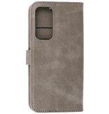 Bookstyle Wallet Cases Hülle Motorola Moto Edge 2021 Grau