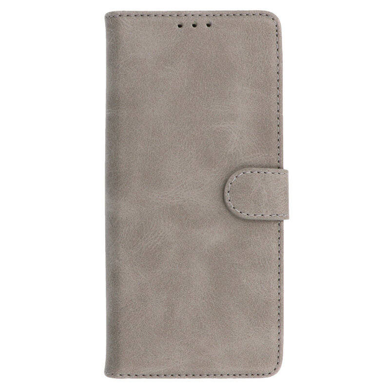 Custodie a portafoglio Bookstyle Custodia Oppo A16 - A53s 5G - A55 5G Grigio