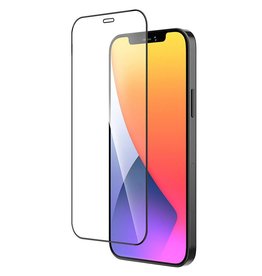 Vetro temperato 3D per iPhone 12 - 12 Pro nero