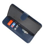 Estuche Bookstyle Wallet Cases para iPhone 13 Pro Max Azul marino