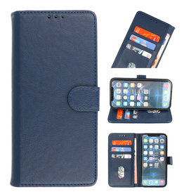 Bookstyle Wallet Cases Hoesje voor iPhone 13 Mini Navy