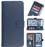 Custodia a portafoglio Bookstyle per iPhone 13 Navy