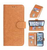 Bookstyle Wallet Cases Case for iPhone 13 Pro Brown