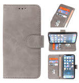 Custodia a portafoglio Bookstyle per iPhone 13 Pro grigio