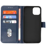 Bookstyle Wallet Cases Hülle für iPhone 13 Mini Navy