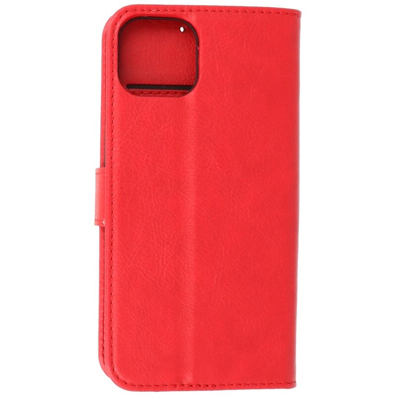 Bookstyle Wallet Cases Case for iPhone 13 Mini Red