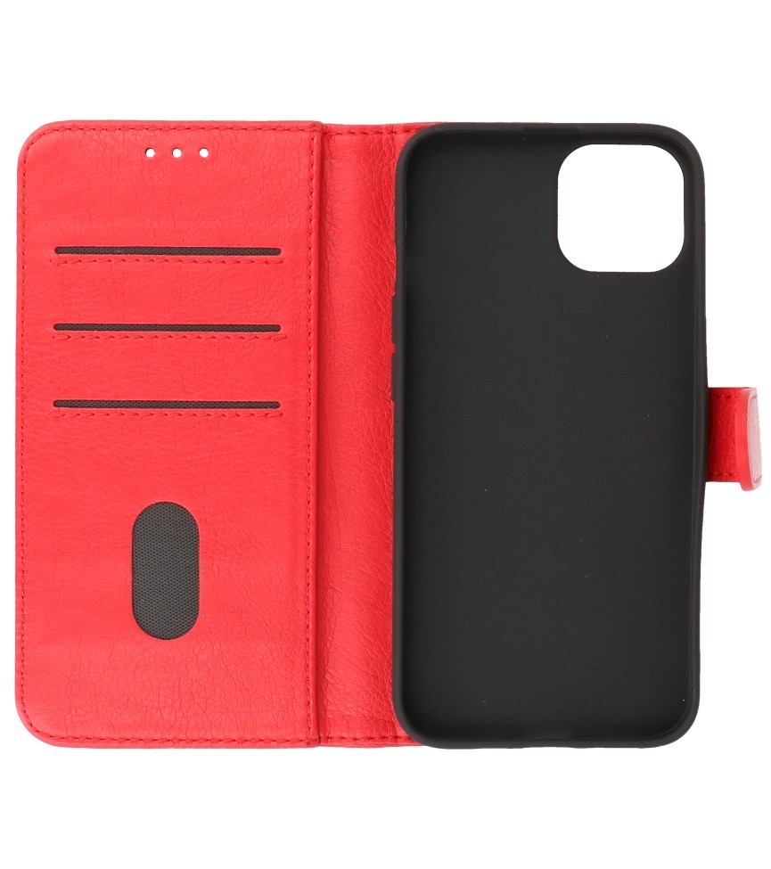 Estuche Bookstyle Wallet Cases para iPhone 13 Mini Rojo