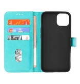 Custodie a portafoglio Bookstyle Custodia per iPhone 13 Mini Verde