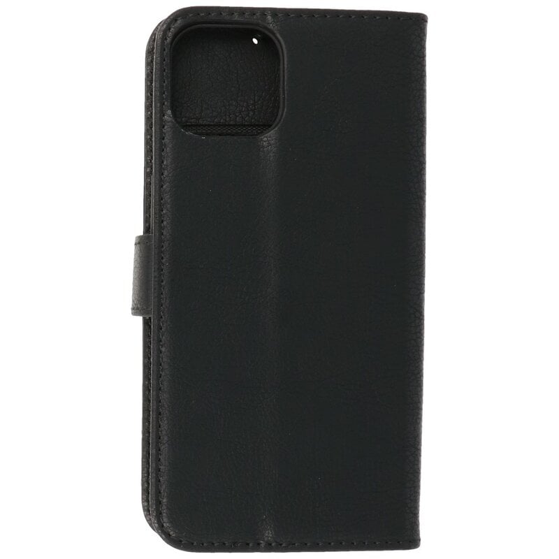 Bookstyle Wallet Cases Hülle für iPhone 13 Schwarz