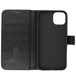 Bookstyle Wallet Cases Hülle für iPhone 13 Schwarz
