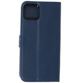 Bookstyle Wallet Cases Hülle für iPhone 13 Navy