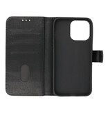 Étui portefeuille Bookstyle pour iPhone 13 Pro Noir