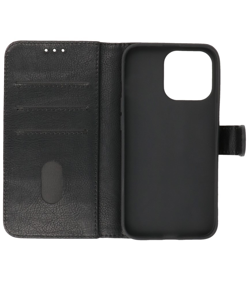 Bookstyle Wallet Cases Case for iPhone 13 Pro Black