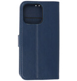 Custodia a portafoglio Bookstyle per iPhone 13 Pro Navy