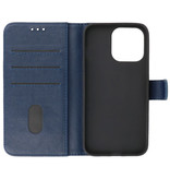 Bookstyle Wallet Cases Hoesje voor iPhone 13 Pro Navy