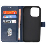 Bookstyle Wallet Cases Hülle für iPhone 13 Pro Navy