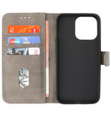 Estuche Bookstyle Wallet Cases para iPhone 13 Pro Gris