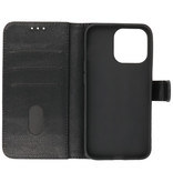 Custodia a portafoglio Bookstyle per iPhone 13 Pro Max nera