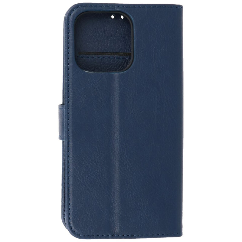 Estuche Bookstyle Wallet Cases para iPhone 13 Pro Max Azul marino