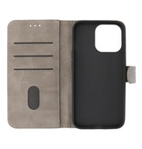 Bookstyle Wallet Cases Case for iPhone 13 Pro Max Gray