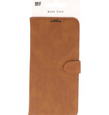 Estuche tipo billetera para Samsung Galaxy A12 / Nacho Brown