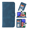 Wallet Cases Hülle für Samsung Galaxy A22 4G Blau