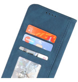 Wallet Cases Hülle für Samsung Galaxy A22 4G Blau