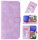 Wallet Cases Case for Samsung Galaxy A22 4G Purple
