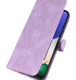 Wallet Cases Case for Samsung Galaxy A22 4G Purple