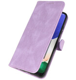 Wallet Cases Hoesje voor Samsung Galaxy A22 4G Paars