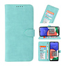 Etui portefeuille Etui pour Samsung Galaxy A22 4G Turquoise