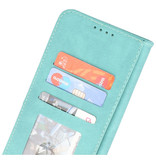 Wallet Cases Hülle für Samsung Galaxy A22 4G Türkis