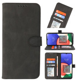 Wallet Cases Hülle für Samsung Galaxy A32 4G Schwarz