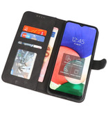 Wallet Cases Hülle für Samsung Galaxy A32 4G Schwarz