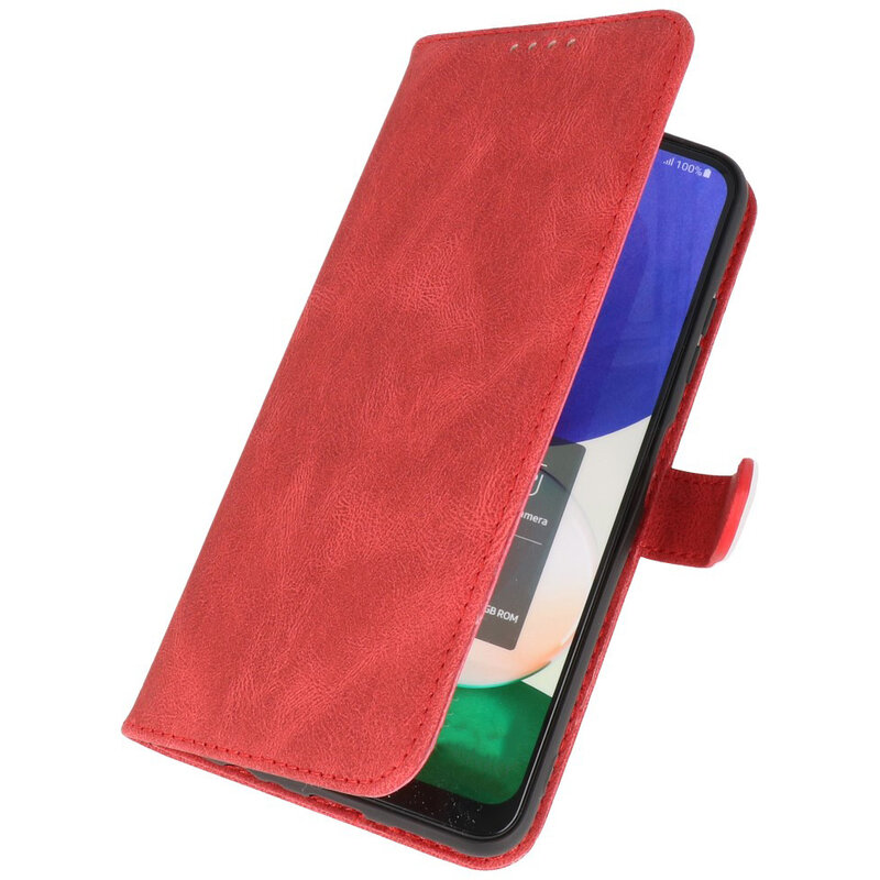 Custodie a portafoglio Custodia per Samsung Galaxy A32 4G Rossa