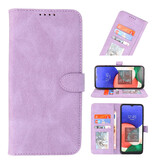 Wallet Cases Hoesje voor Samsung Galaxy A32 4G Paars
