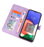 Etui portefeuille Etui pour Samsung Galaxy A32 4G Violet
