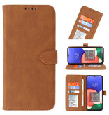 Wallet Cases Hülle für Samsung Galaxy A32 4G Braun