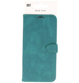 Custodia a portafoglio Cover per Samsung Galaxy A32 4G verde scuro