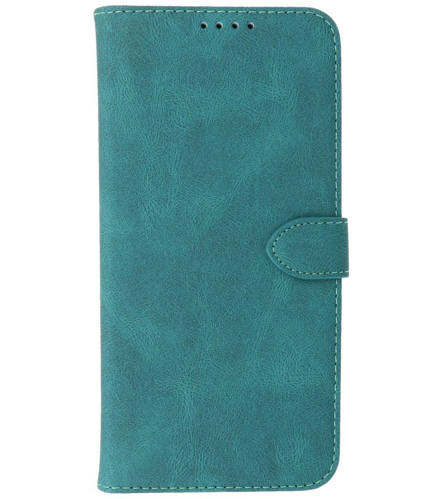 Wallet Cases Hoesje voor Samsung Galaxy A32 5G Donker Groen