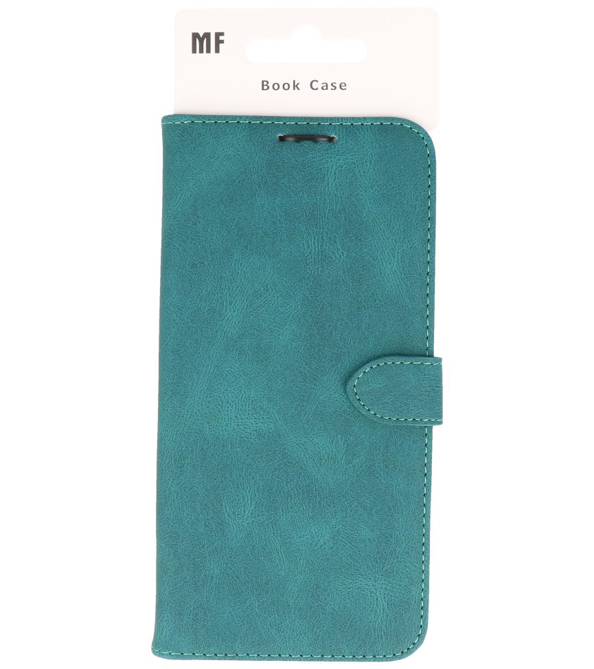 Wallet Cases Hoesje voor Samsung Galaxy A32 5G Donker Groen