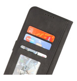 Wallet Cases Hülle für Samsung Galaxy A02s Schwarz