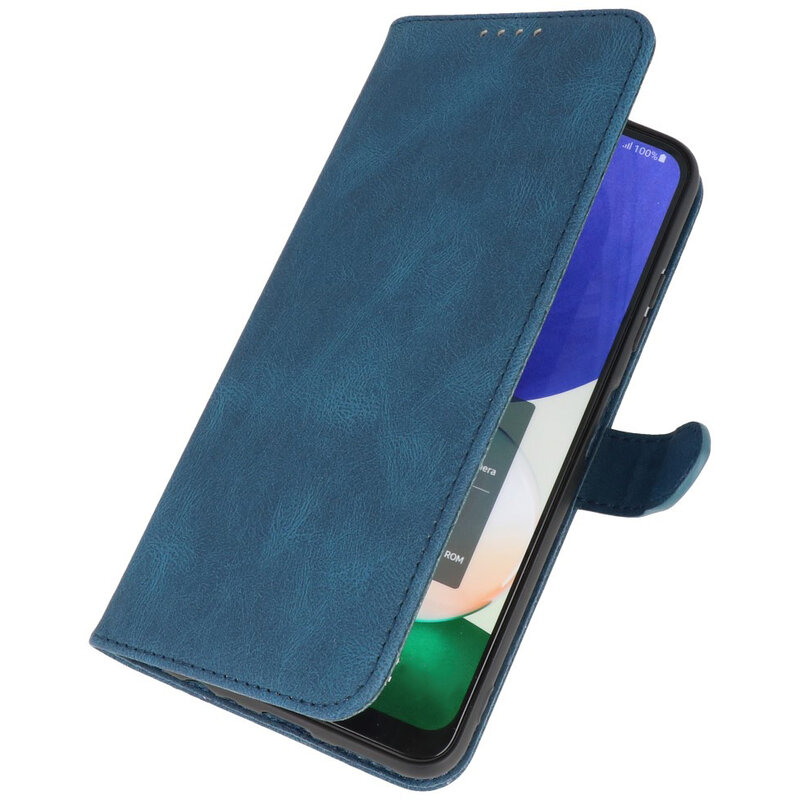 Wallet Cases Case for Samsung Galaxy A02s Blue