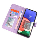 Wallet Cases Case for Samsung Galaxy A02s Purple