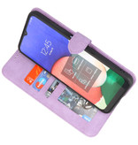 Wallet Cases Case for Samsung Galaxy A02s Purple